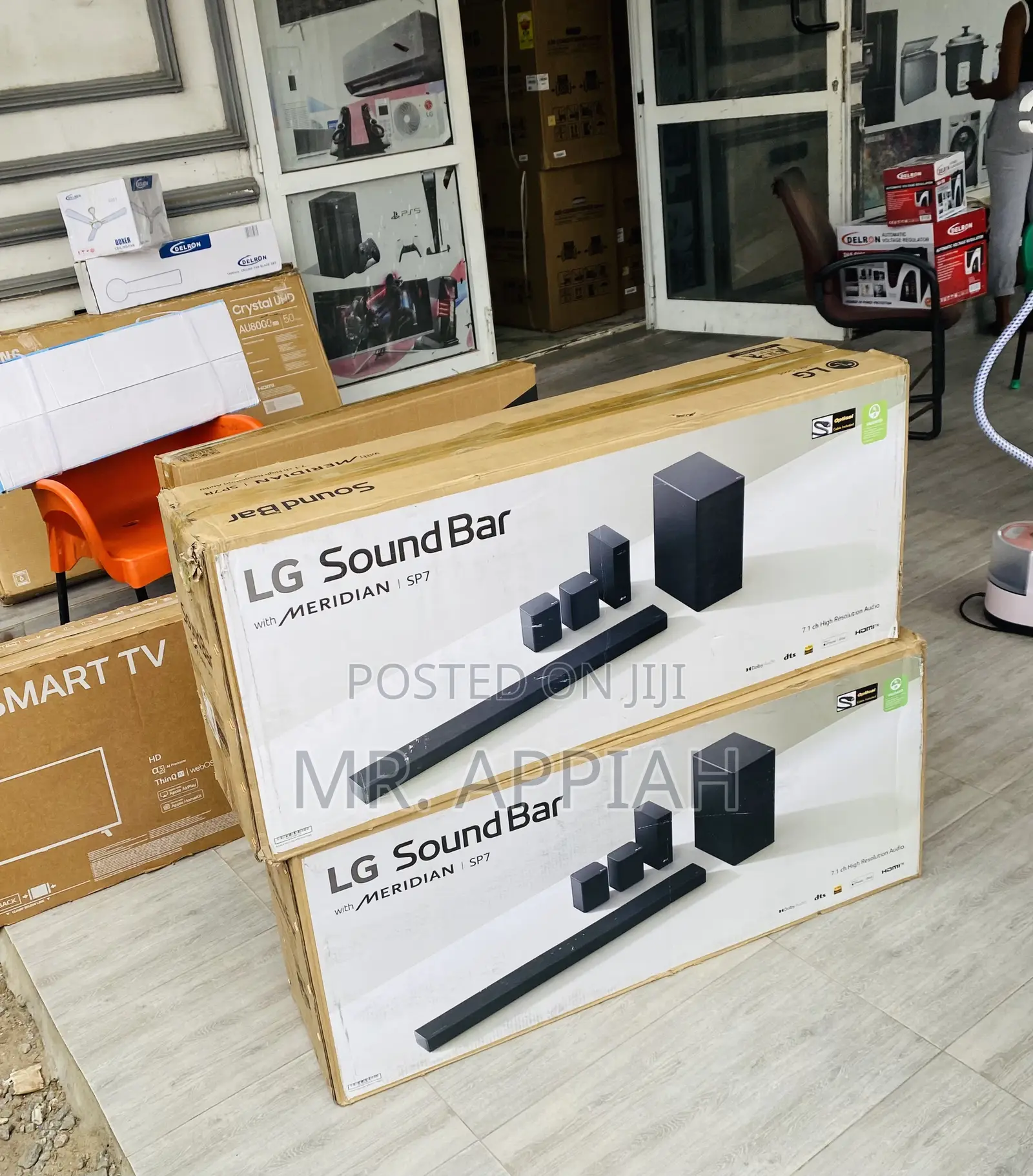 Authentic LG Sp7r 580watt Bluetooth Sound Bar System(Black)