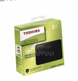 Classic Design Toshiba External Drive 2TB(Black) 