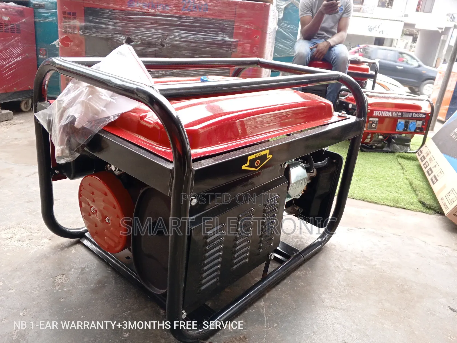 Suited Honda Generator 7. 8500W Pullstart Silent Generator