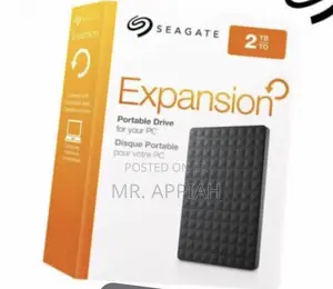Fresh in Box Seagate External Drive 2TB(Black) 