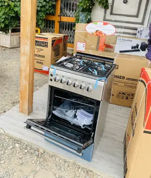 Lovely Design Ferre 50x60 4 Gas Cooker With Oven(Gray) 