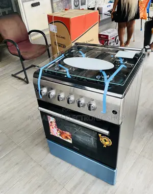 Shop Ferre 60x60 4 Gas Cooker With Oven Grill(Gray) 