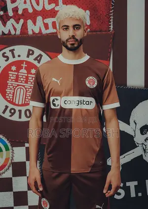 2024/25 Fc St. Pauli Home Jersey