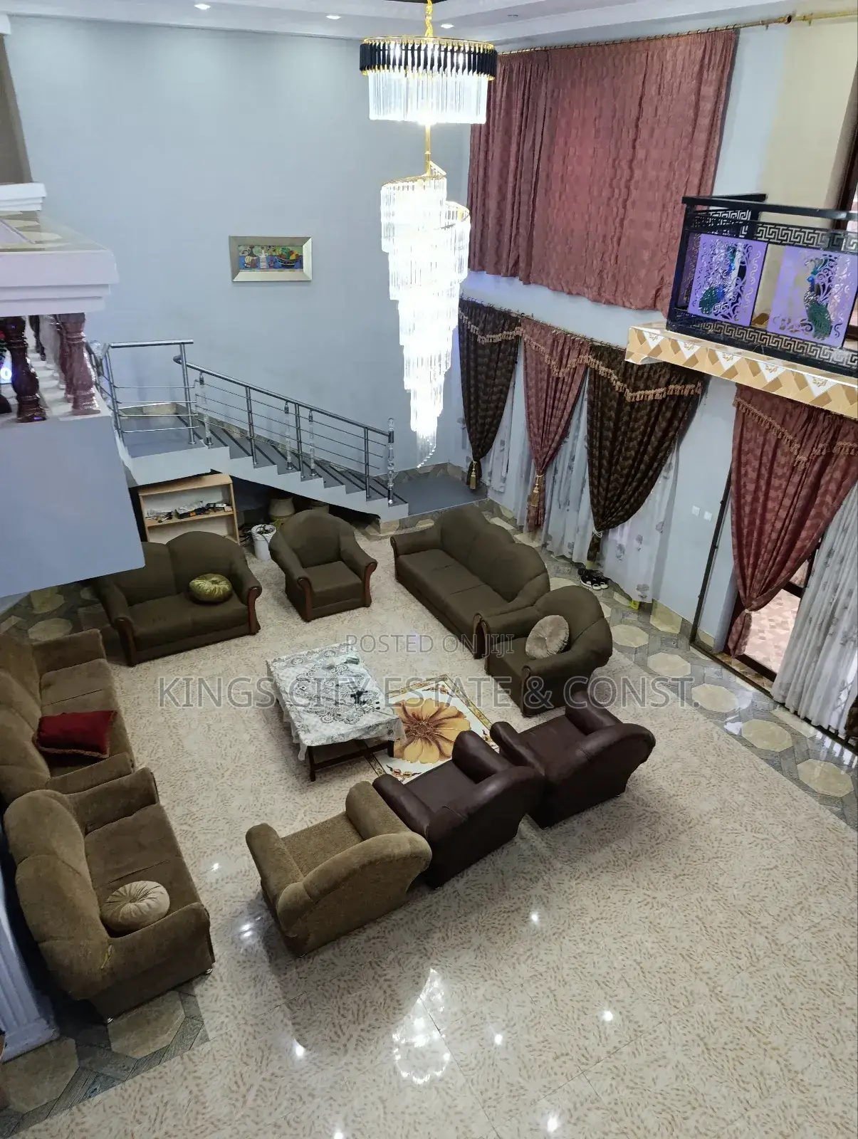Furnished 6bdrm House in Acp-Interchange, Pokuase for rent