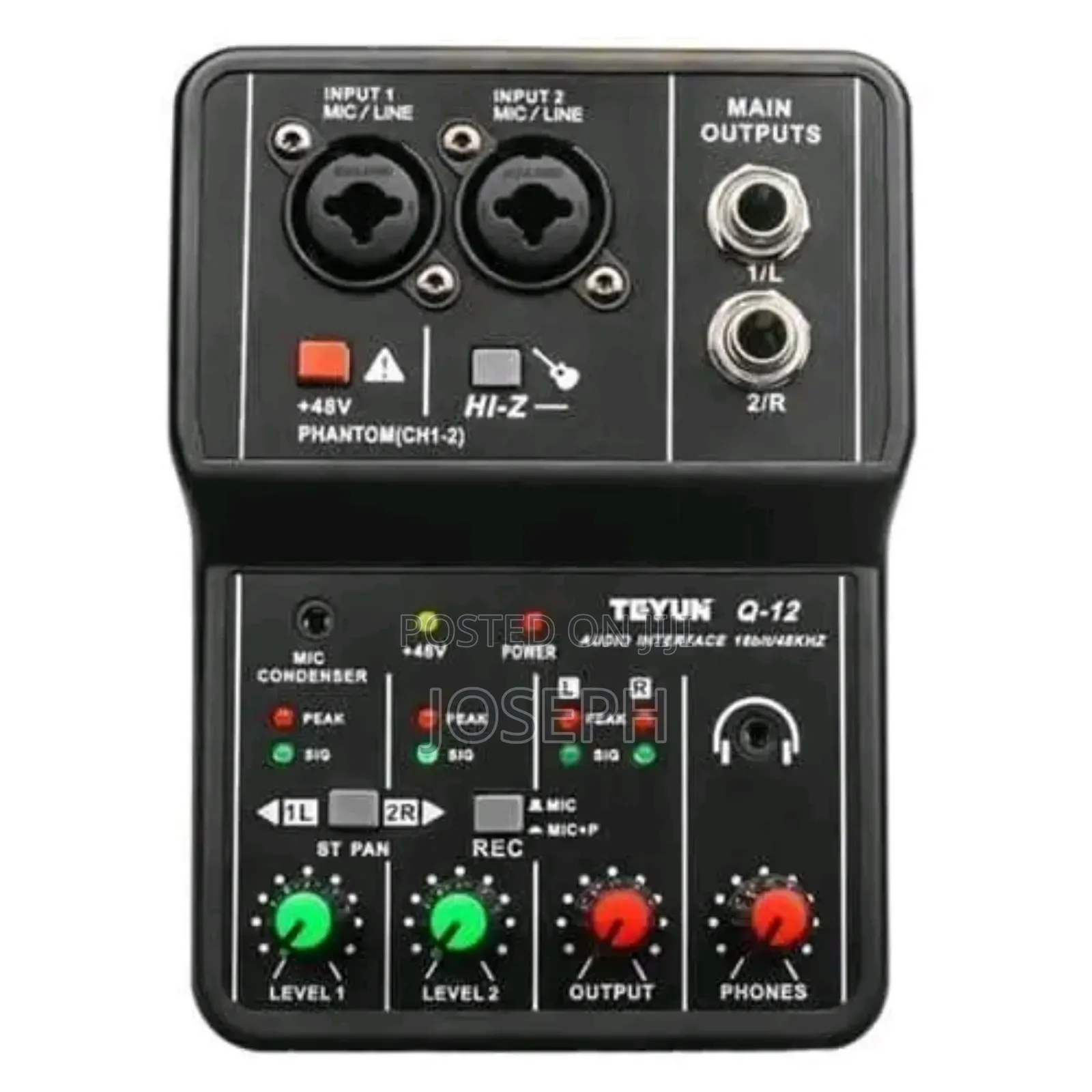 Audio Interface/Sound Card Mixer Recording