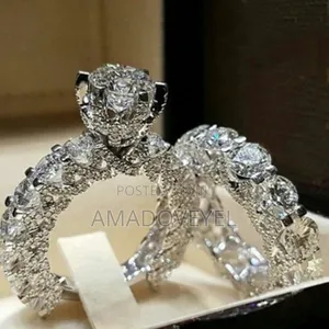 2 Pieces Luxury Ring For Ladies