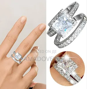 2 Pieces Luxury Ring For Ladies