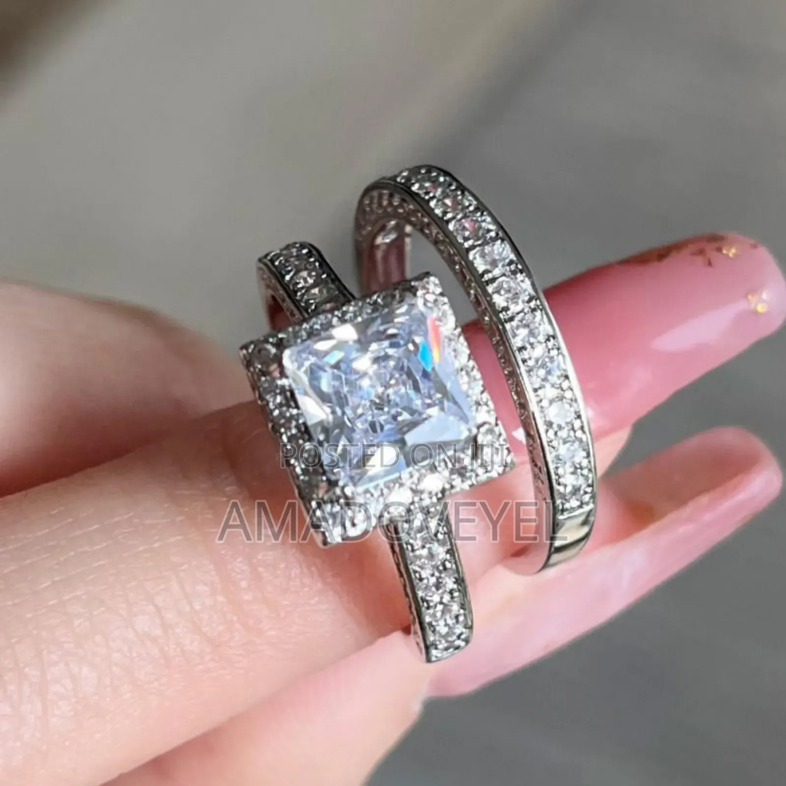 2 Pieces Luxury Ring For Ladies