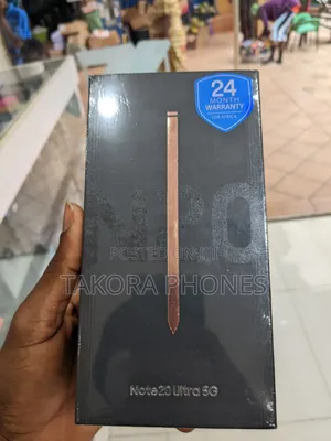 New Samsung Galaxy Note 20 Ultra 5G 256 GB Rose Gold