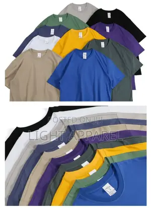 Plain T-Shirts and Customized Tees