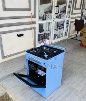 Durable Oven and Grill 4 Gas Burner(Volcano)Blue 