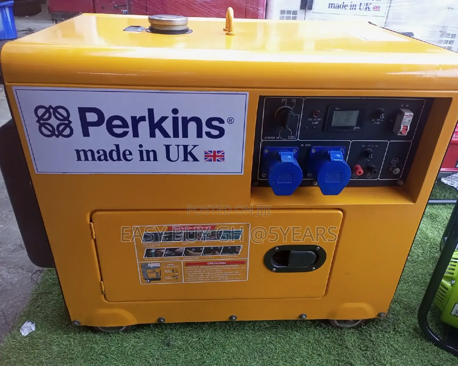Perkins Diesel Generator UK Made 16500w Generator 15kva.