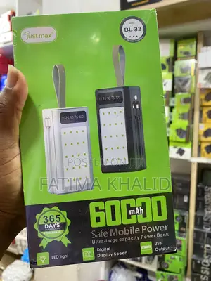 Ultra-Large Capacity Power Bank USB Digital Output