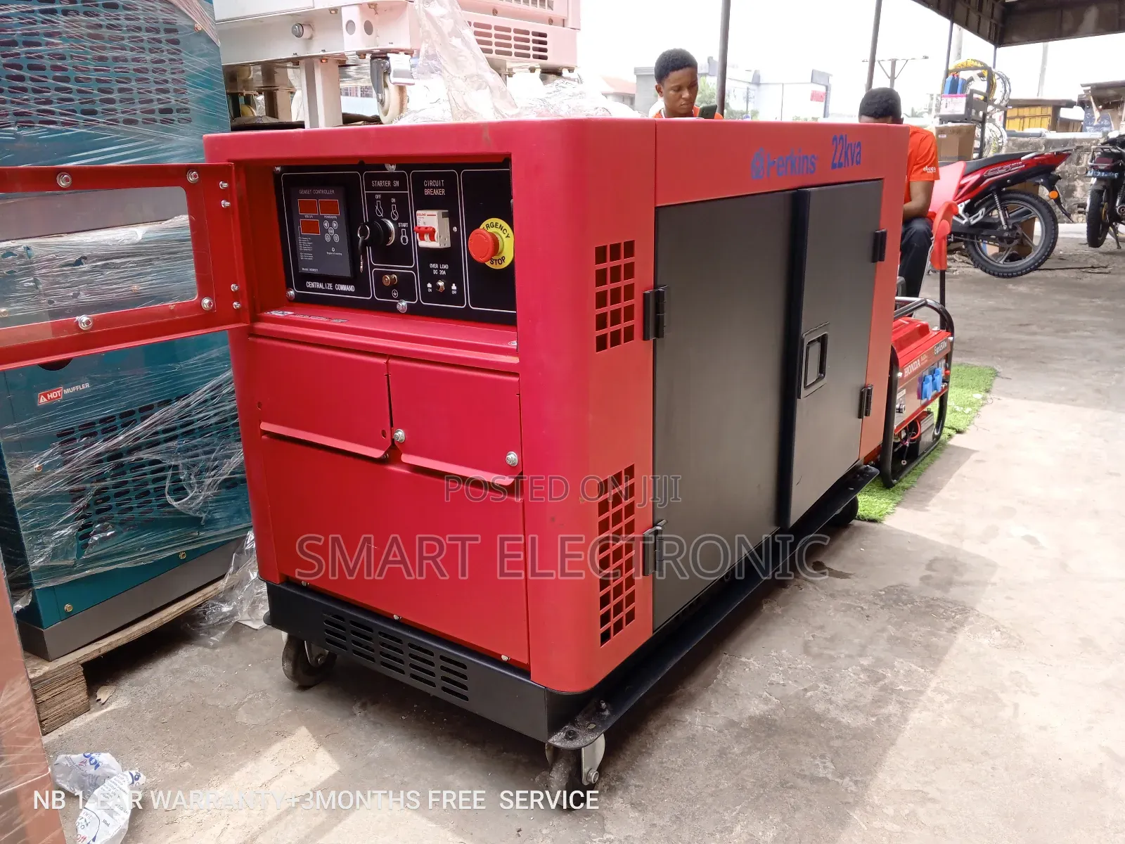 Uk Made Perkins Silent Diesel Generator 22kva Auto Generator