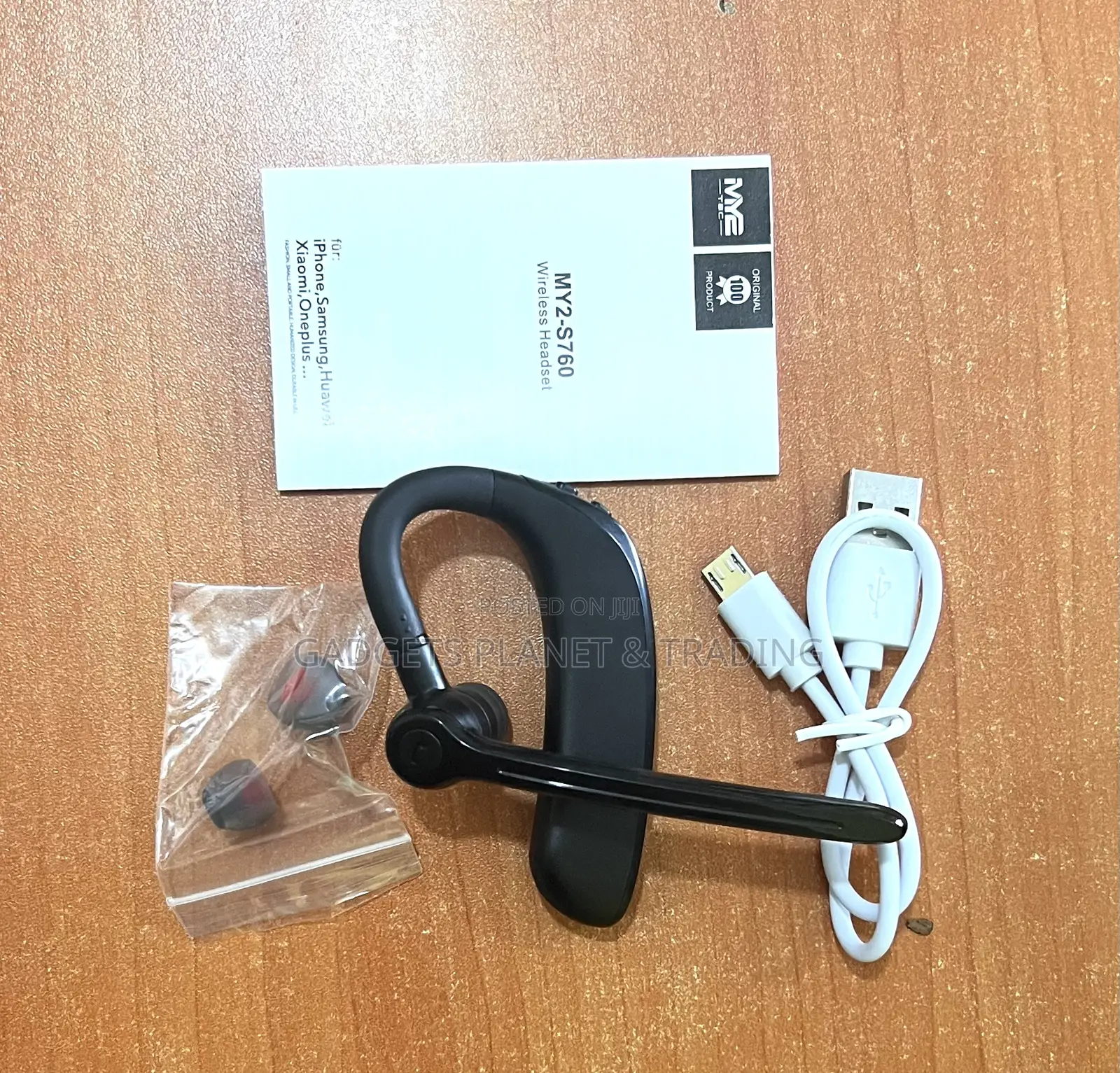 My2 Tec Bluetooth Wireless Business Handsfree Headset - S760