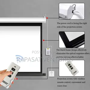 Projector Screen Electric 180*180
