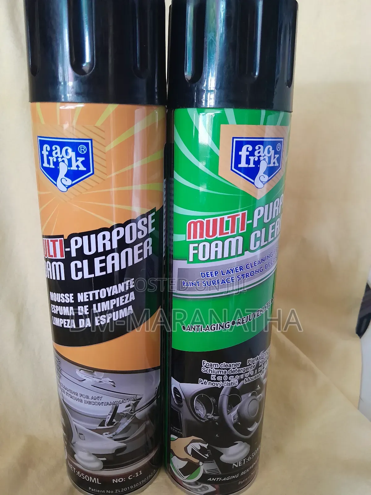Multi-Purpose Foam Cleaner