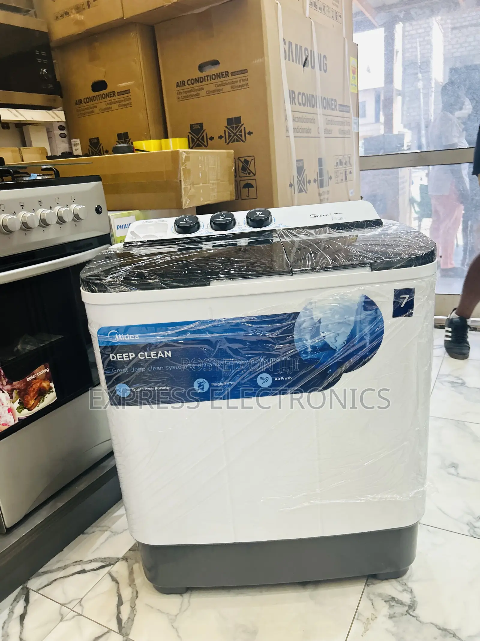 Semi Automatic Washing Machine 12kg Top Load Midea