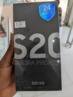 New Samsung Galaxy S20 128 GB Black