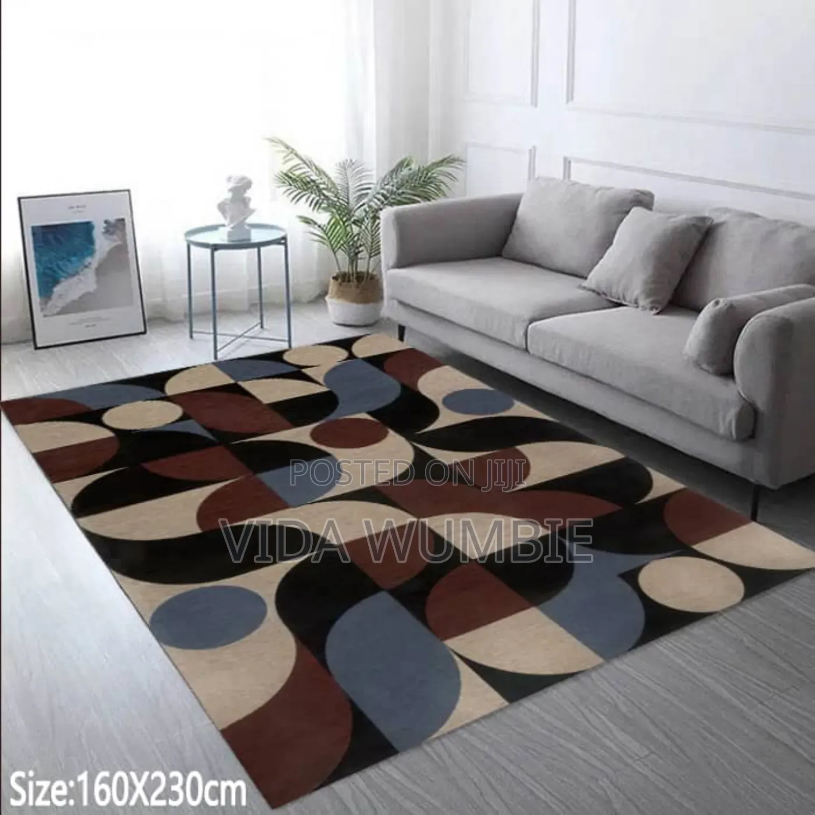 Floor Area Rugs 3d Living Room Carpet ( 160/230cm )