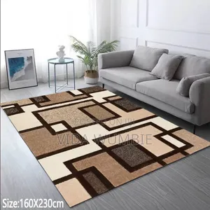 Modern New Customized Design Crystal Velvet Center Carpet