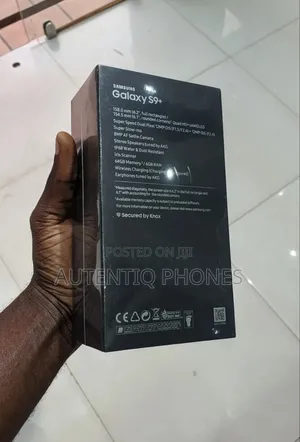 New Samsung Galaxy S9 Plus 64 GB Black