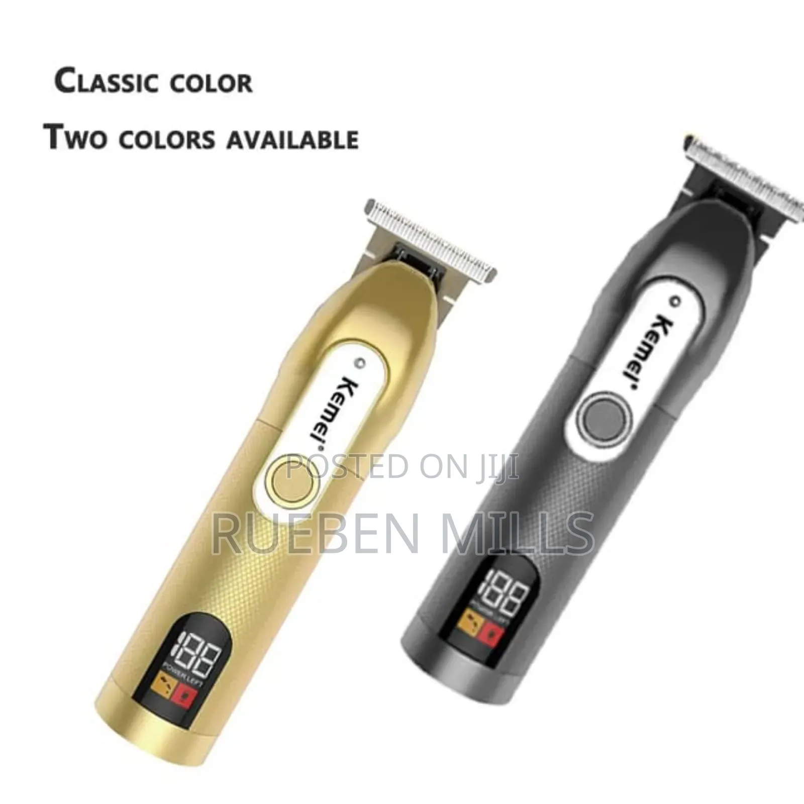 Rechargeable Kemei KM-1760 Salon Beard Trimmer Hair Clipper