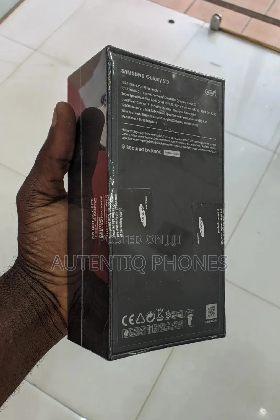 New Samsung Galaxy S10 128 GB Silver