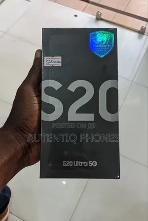 New Samsung Galaxy S20 Ultra 256 GB Black