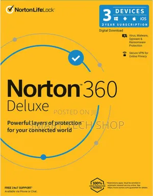 Norton Security Deluxe (3 Pc 1 Year Bind Account+Key)