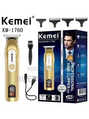 Kemei KM 1760 Beard Trimmer Hair Clipper Barbering Machine