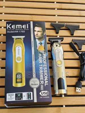 Kemei KM-1760 Hair Clipper and Beard Trimmer Shaving Machine
