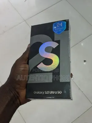 New Samsung Galaxy S21 Ultra 5G 128 GB Black