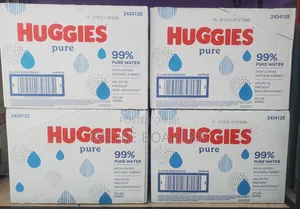 Huggies Pure Wipes. 560 Pieces