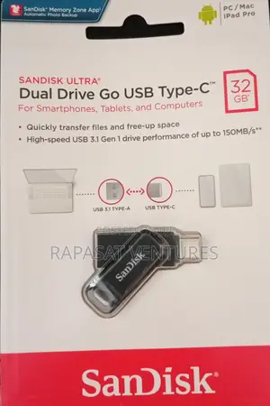 Sandisk 32GB Ultra Dual Drive Go USB Type-C Flash Drive
