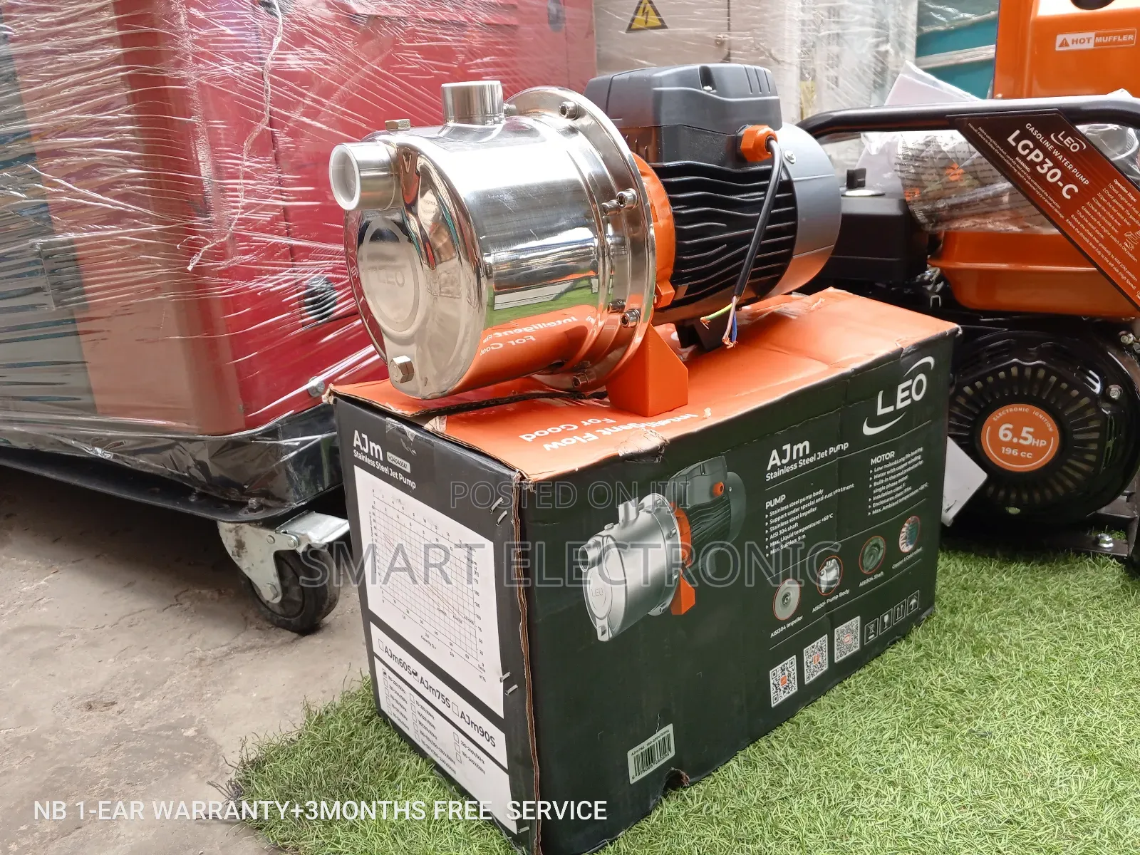 Quality Leo Water Pump- 1.0hp Stainless Steel Water Pump-Jet