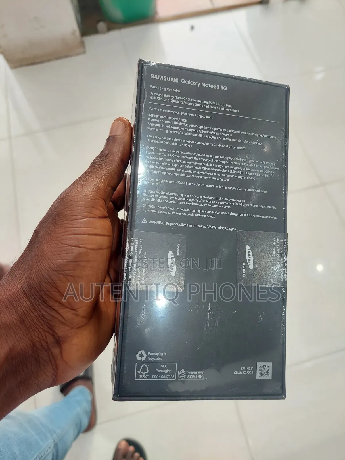 New Samsung Galaxy Note 20 5G 256 GB Bronze