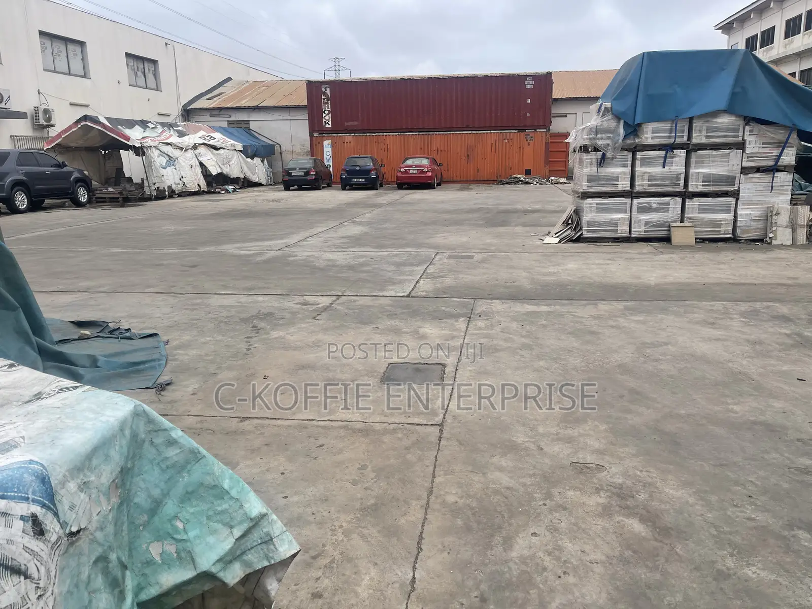 Big Warehouse on 1 Acer Land for Sale