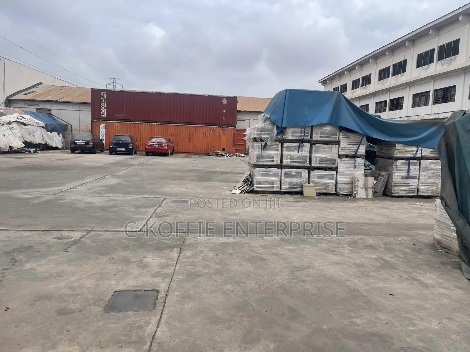 Big Warehouse on 1 Acer Land for Sale