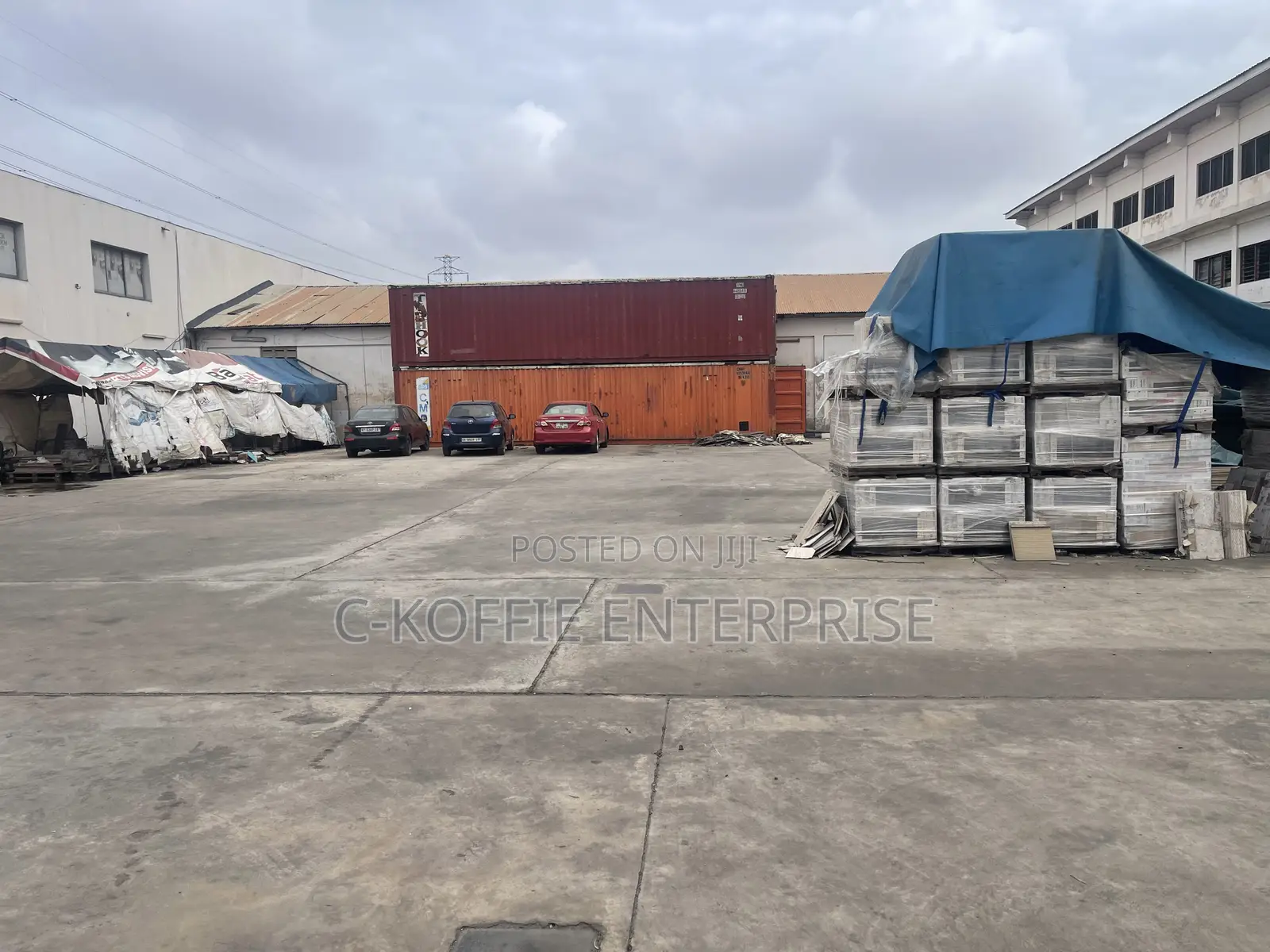 Big Warehouse on 1 Acer Land for Sale