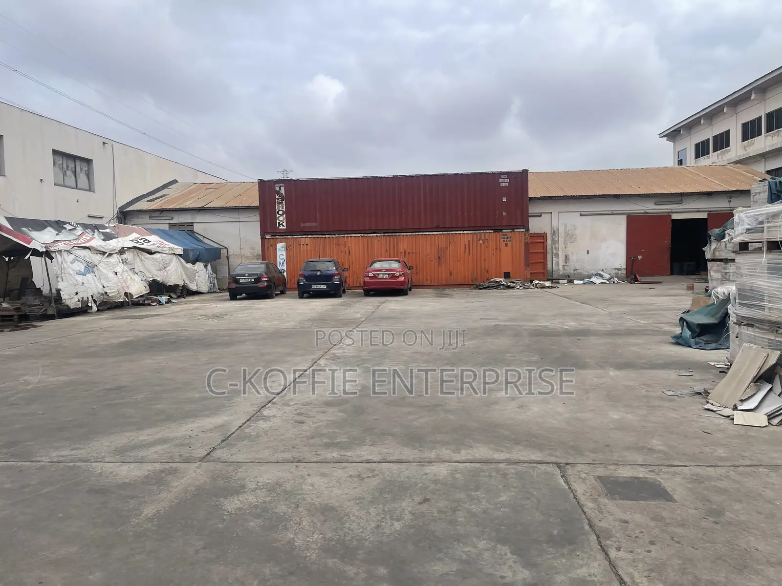 Big Warehouse on 1 Acer Land for Sale