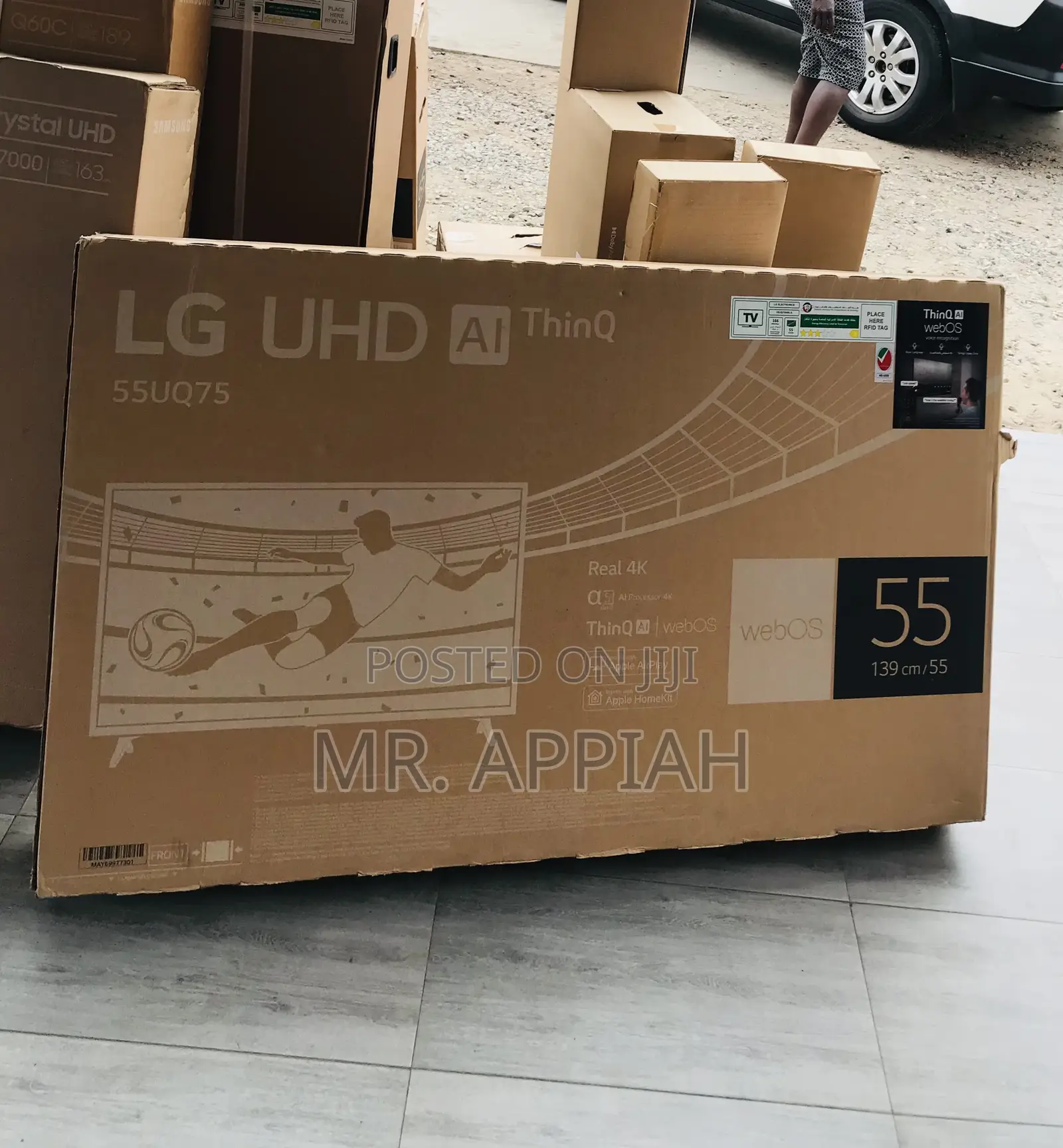 Buy Authentic LG 55” Uhd Electric Tv(139cm)55UR73006.