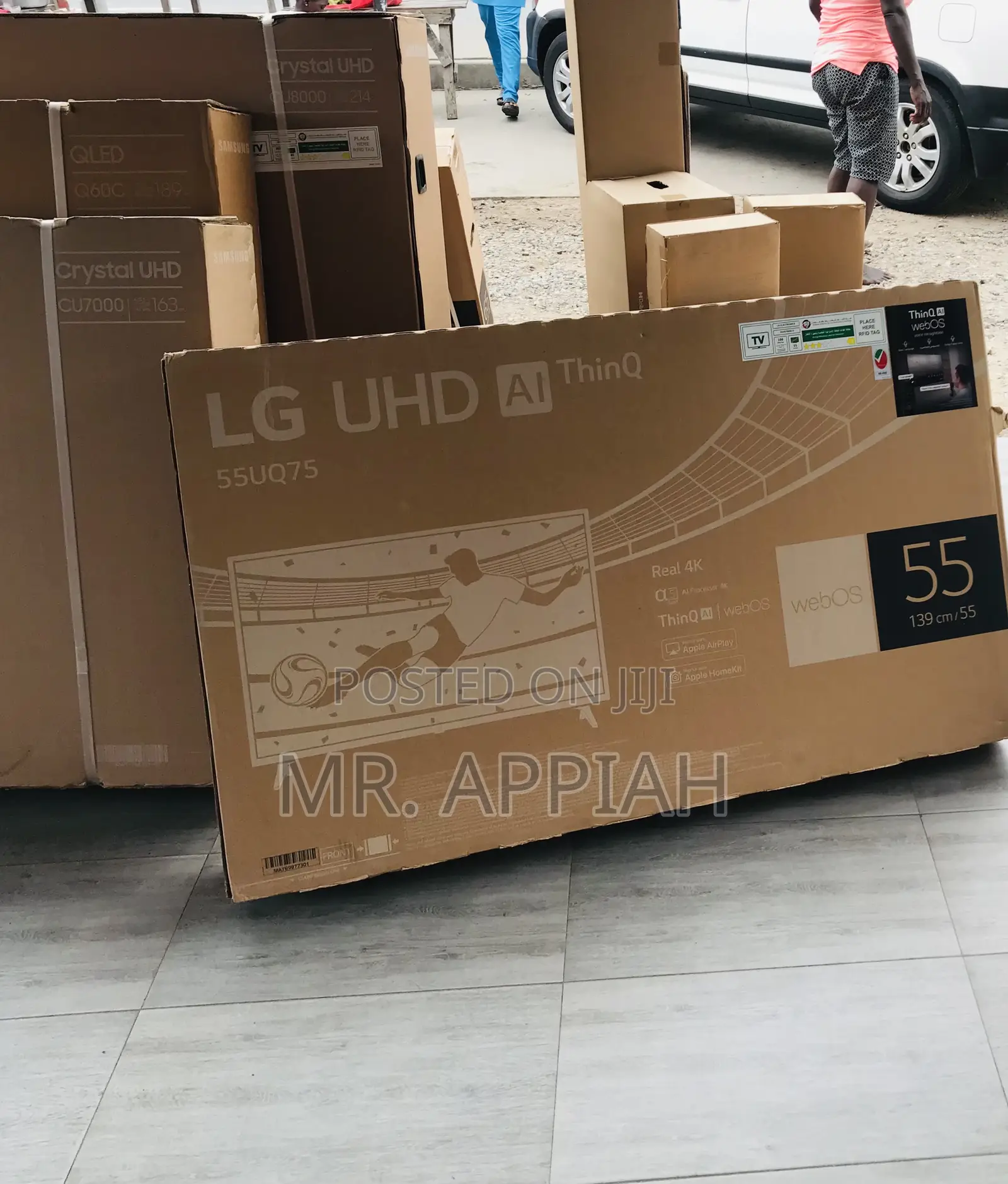 Buy Authentic LG 55” Uhd Electric Tv(139cm)55UR73006.