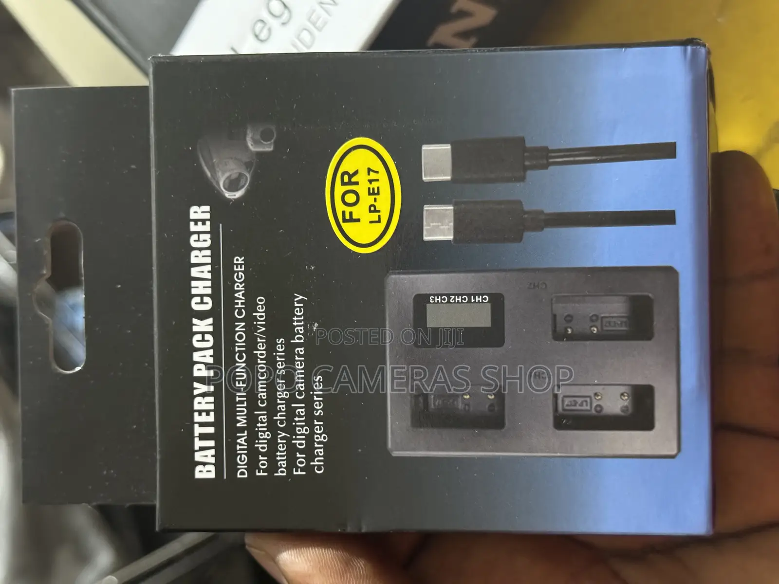 3in1 Canon LP-E17 Charger