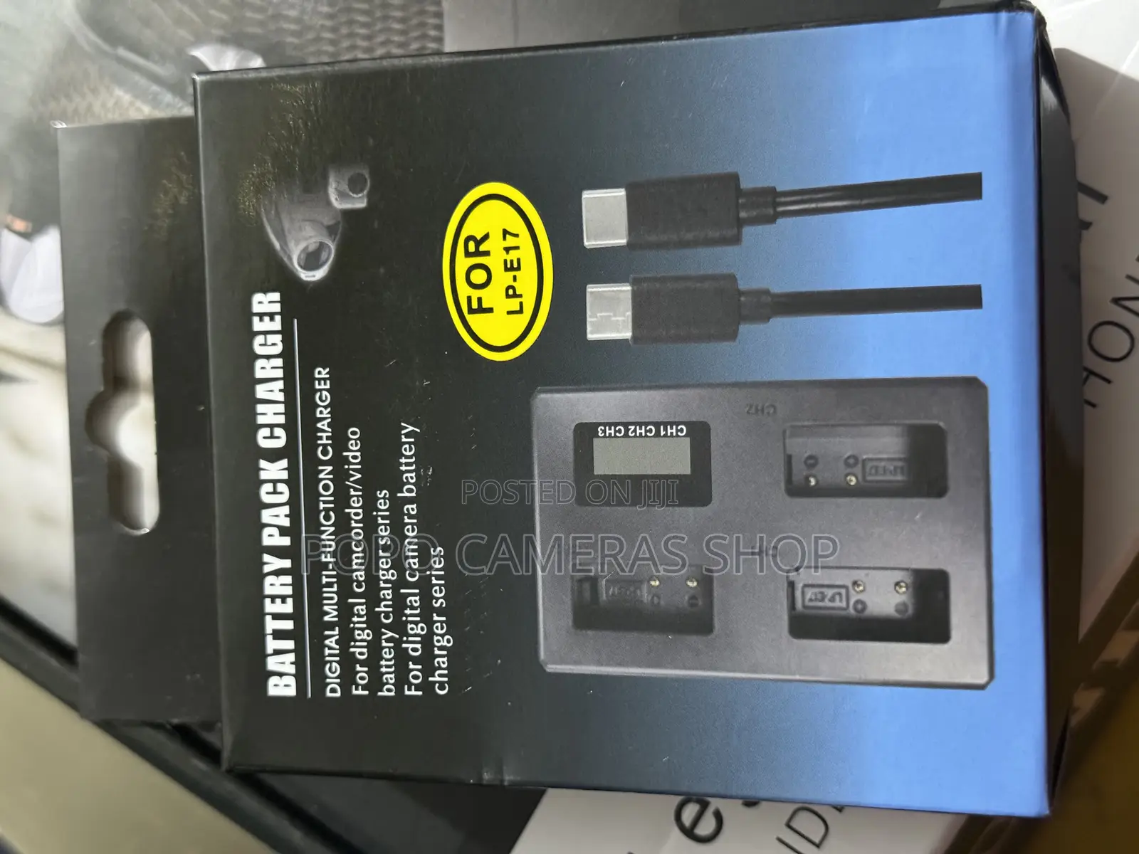 3in1 Canon LP-E17 Charger