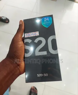 New Samsung Galaxy S20+ 128 GB Black