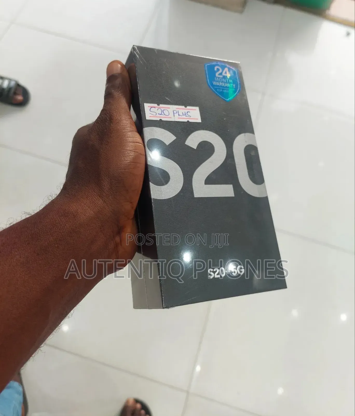 New Samsung Galaxy S20+ 128 GB Black