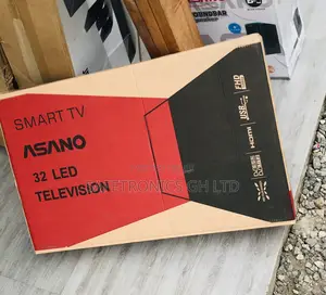 Most Quality 32 Inch Smart LED Asano Black Tv 