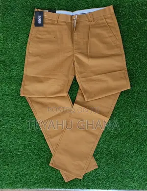 Premium Quality Boss Khaki Trousers for Sale