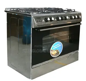 Original MIDEA-5-BURNER-GAS-COOKER-WITH-OVEN-AND-GRILL